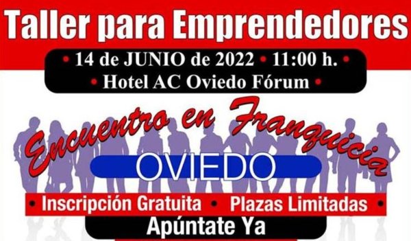 Taller para emprendedores en la  X edición del Encuentro en Franquicia en Oviedo